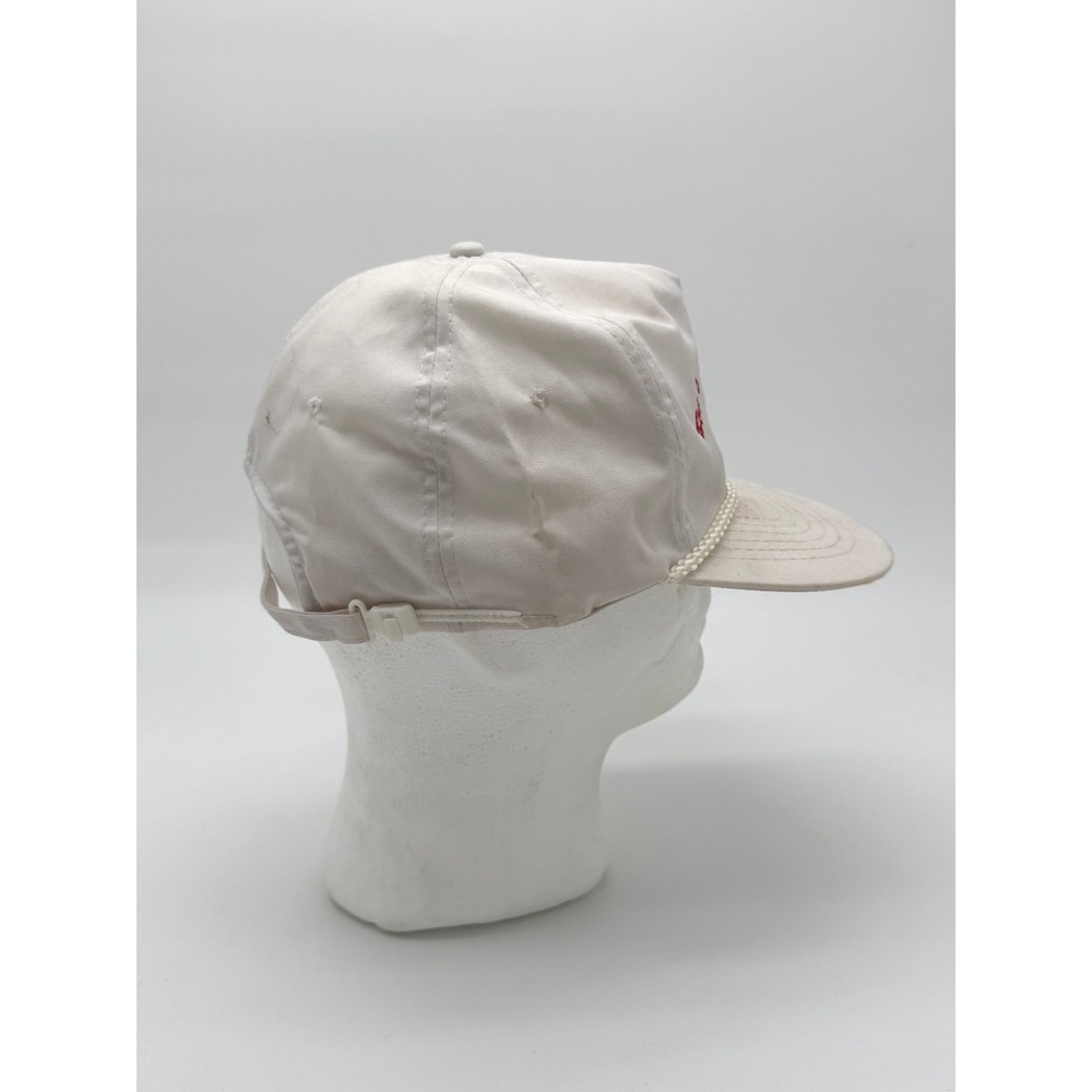 Vintage Bob's Heating & Air Bryant Strapback Hat White USA Workwear - Picture 5 of 9